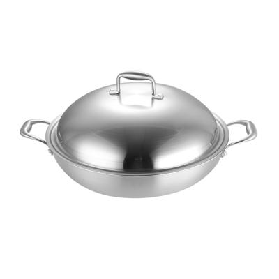 China Home Sustainable High Quality Stew Pot Stainless Steel Durable Stew Pot With Lid for sale