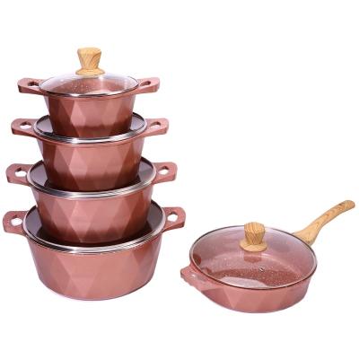 China Hot Best Selling Cookware Kitchen Food Pot Sets Pot Sets Cookware 304 Stainless Steel OEM Packing Double Handle Eco Feature 16/18/20/22/24cm for sale