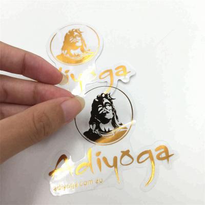 China China Product Colorful Logo Uv Transfer Metal UV Resistant Custom Car Water And Transparent Stickers for sale