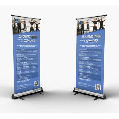 China China Waterproof Luxury Heavy Duty Aluminum Bases Original Roll Up Banner Stands for sale