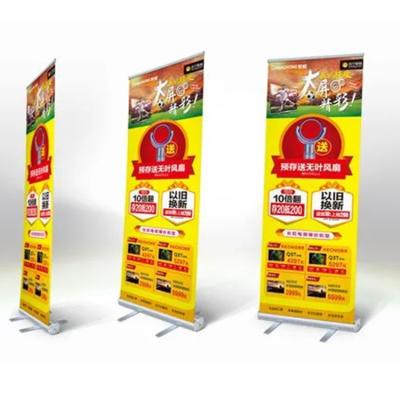 China Waterproof High End Advertising Show Mini Retractable Portable Roll Up Banner Stands for sale