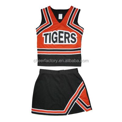 China Newest Unique Design Super Comfort Girl's Cheerleading Uniform With High Quality Cheerleading Uniforms for sale