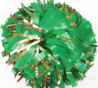 China New PE pom cheerleading poms for cheerleaders with factory price and good quality for sale