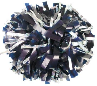 China Beautiful PE glitter cheerleading pom poms for cheerleaders with factory price and good quality for sale