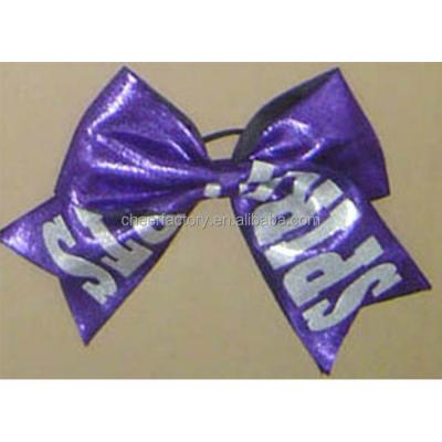 China Hot Sale Fashion Cheerleading Cloth Girls Kids Ribbon Bow Hair Clip for sale