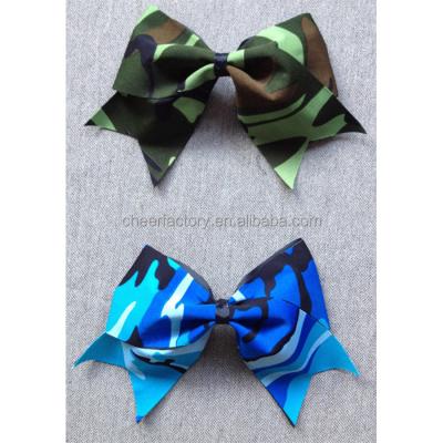 China Alibaba Wholesale Cheerleading Cloth Beautiful Girls Hair Bows for sale