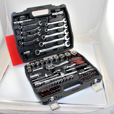 China 82 Pcs Household / Automobile Repair Socket Set Auto Repair Tools , Car Tool Kit for sale