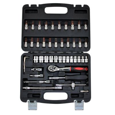 China Auto Repair Socket Set Small Size Multifunctional Repair 12 Point Socket Wrench Set for sale