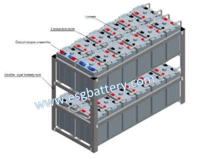 China Corrosion protection UPS system or 48v 96v110v220v battery bank installed battery backup solar power system for sale