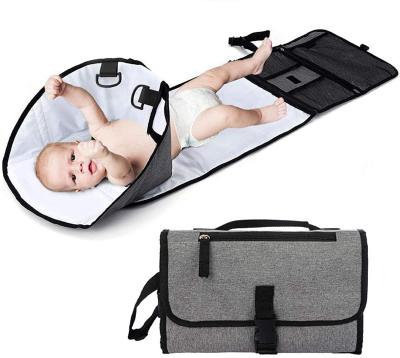 China 3-in-1 Portable Changing Pad Changing Pad For Baby Diaper Bag Table Pad Baby Diaper Changing Pad for sale