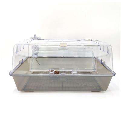 China Factory Price Breathable Custom Acrylic Pet Hamster Cages House for sale