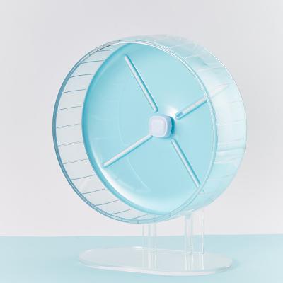 China Sustainable Fast Delivery 20cm Acrylic Hamster Exercise Silent Running Wheel for sale