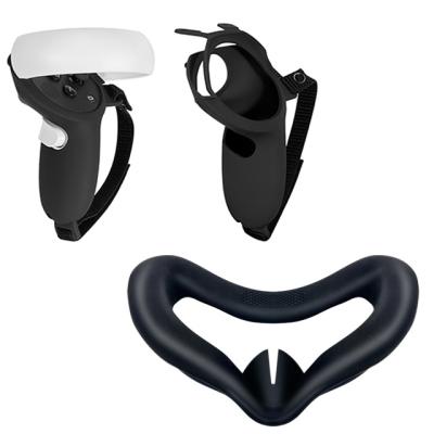 China Comfortable Suitable for Oculus Search 2 VR Combination Touch Controller Cover Device Face Silicone Cover for sale