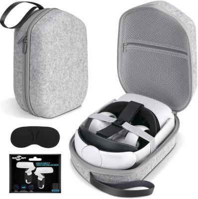 China Factory Direct Selling Comfortable Digital EVA Storage Box Portable Bag Glasses Case Suitable VR Glasses Storage Case For Oculus Search 2 for sale