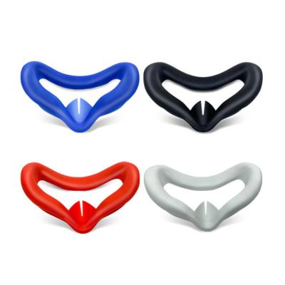 China Comfortable suitable for Oculus quest2 VR accessories silicone mask cleaning hygienic sweatproof dustproof replaceable silicone mask for sale