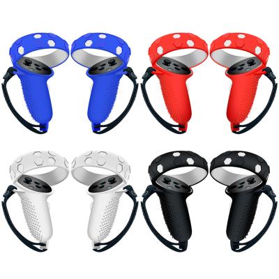 China Comfortable Anti-Slip Silicone Cover Anti-Slip Accessories For Oculus Search 2 Controller Handle Grip Cover for sale