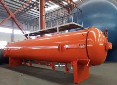 China ERC150 Autoclave de destilación con longitud del cilindro de 3000 4000 6000 mm en venta