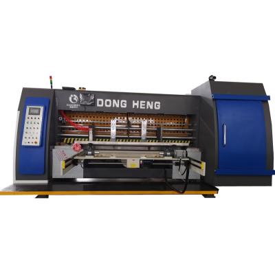 China food dongheng factory corrugated carton making printing slotting die cutting machine for sale