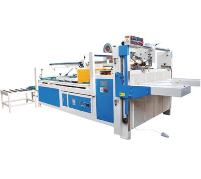 China Food Corrugated Cardboard Machine Automatic Gluing Manual Folding Machine for sale