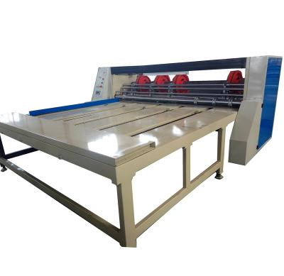 China Food Machine Corrugated Paper Slot Machine Corrugated Cardboard Slitter for sale