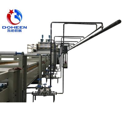 China Kraft Paper 5 Ply Corrugated Cardboard Production Line for sale