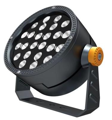 China LANDSCAPE New Outdoor Led Projection Lamp Round DMX RGB 24W Flood Lights IP65 for sale