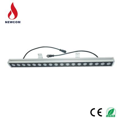 China Aluminum Alloy 30W LED Linear Wall Washer Lamp RGB Light Outdoor Linear Light for sale