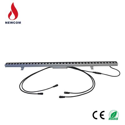 China Affordable Alloy Factory RGB LED Wall Aluminum 36W Joint Building Lighting RGB Linear Light for sale