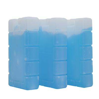 Κίνα 400ML Επαναχρησιμοποιήσιμα Blue Cool Bag Ice Freezer Packs Τούβλα παγοτζελ για φαγητό προς πώληση