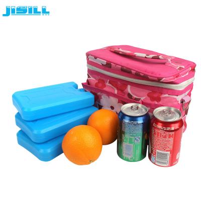 China Hot Sale reusable food grade Hard shell plastic reusable gel ice brick for lunch bag for food frozen for sale