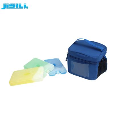 China Customized Macaron  Cool Bag Ice Packs , Mini Gel Ice Brick For Kids Lunch Bag For Food Frozen for sale