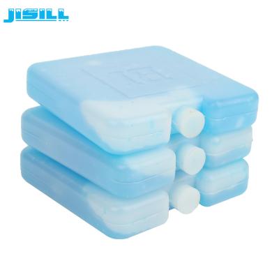 China Lebensmittelqualität HDPE + SAP Mini-Eispackungen Eisblock / Eisgel Innenflüssigkeit 10*10*2cm Für Lebensmittel gefroren zu verkaufen