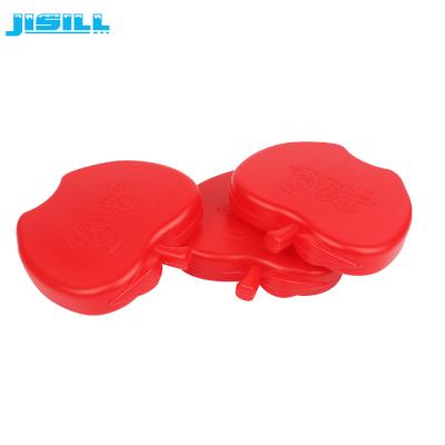 China Vaccine transport solar best price ice gel water sports apple shape HDPE food grade colorized ice packs for food for sale