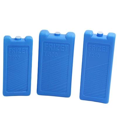 China Reusable hard type cool bag ice packs plastic gel freezer blocks for food storage for sale