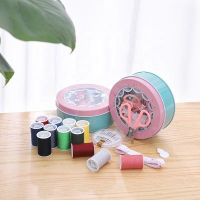 China Hotsale Customized Hussif Designed Portable Multifunctional Travel Sewing Kits Box 1 Sewing Kit for sale