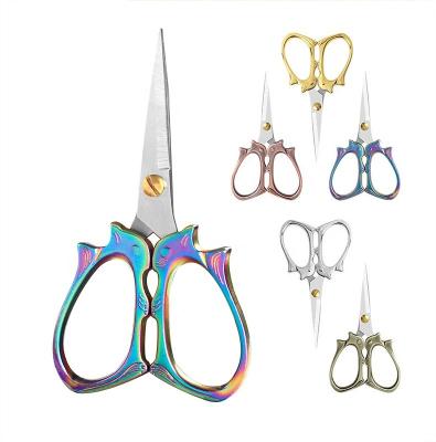 China Beautiful Design Embroidery Scissors Crafting Sewing Threading Sewing Scissors for Craft Tool Sewing Craft for sale