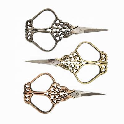 China Durable stainless hardware. European Stainless Steel Wing Tailor Scissors Sewing Cutting Embroidery Scissors for Sewing Craft for sale