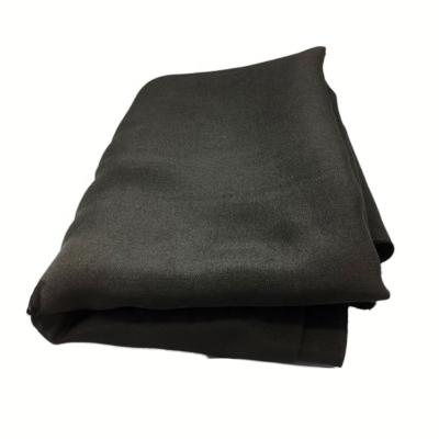 China Breathable Black Color Activated Carbon Fabric Clothing Underwear Fabric Fiber Felt Small Air Resistance for sale