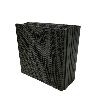 China Carbon Paper Mechanical Filter Activated Filter Corrugated Carbon Paper Filter for sale