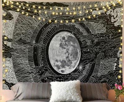 China American High Quality Polyester Machine Carpet Wall Tapestry Weaving Finished Home Decorate for sale