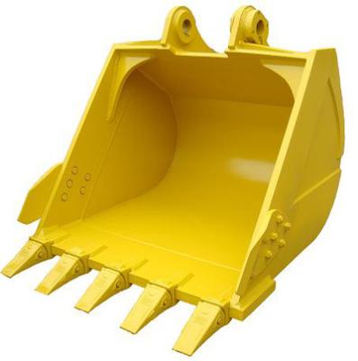 China Aftermarket de Standaardemmer van de Graafwerktuigrots voor KOMATSU PC300 0,9 Cbm aan 5 Cbm Te koop