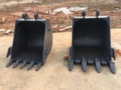 China JCB JS200 Excavator Digging Bucket For Stone , Strong Backhoe Rock Bucket for sale