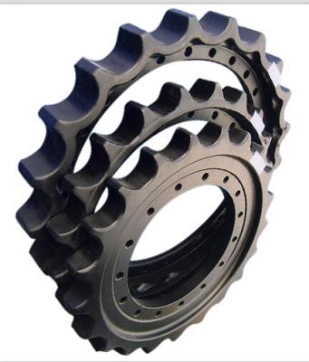 China Schwarze Farbbagger-Sprocket Wheel Undercarriage-Teile zu verkaufen