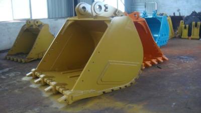 China  Excavator Rock Bucket With Teeth , Wheel Loader Bucket For Mining for sale