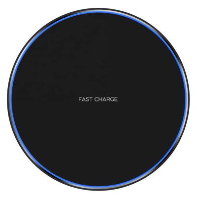 China 2020 Factory Direct Selling 10W Qi Wireless Charger Pad Fast Charging Wireless Charger For iPhone for sale