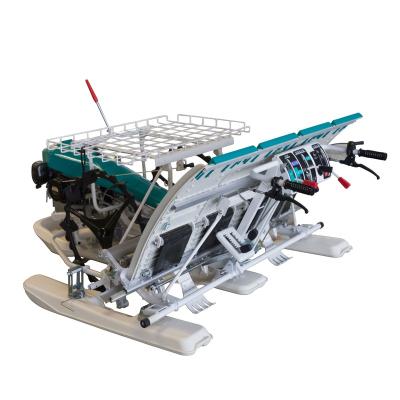 China Manual rice seedling setback start 4 rows paddy transplanter kubota rice transplanter rice transplanter for sale