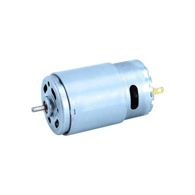 China Drip-proof YiFeng High Efficiency Brushed Electrical Mini Motor 395 6v 9v DC Motor Micro Motor Permanent Magnet for sale