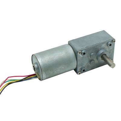 China Drip-proof DC brushless worm gear motor custom gearbox motor High torque High power Low noise worm gear reduction motor for sale