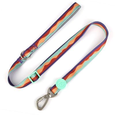 China Quick Release R BOBO Holiday Series Dog Leash Fashionable Premium Nylon Luxury Traction Rope for sale