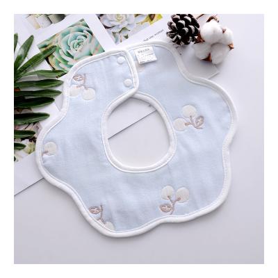 China Baby Saliva Towel Bib Baby Bib QUICK DRY Cotton 360 Degree Rotation for sale